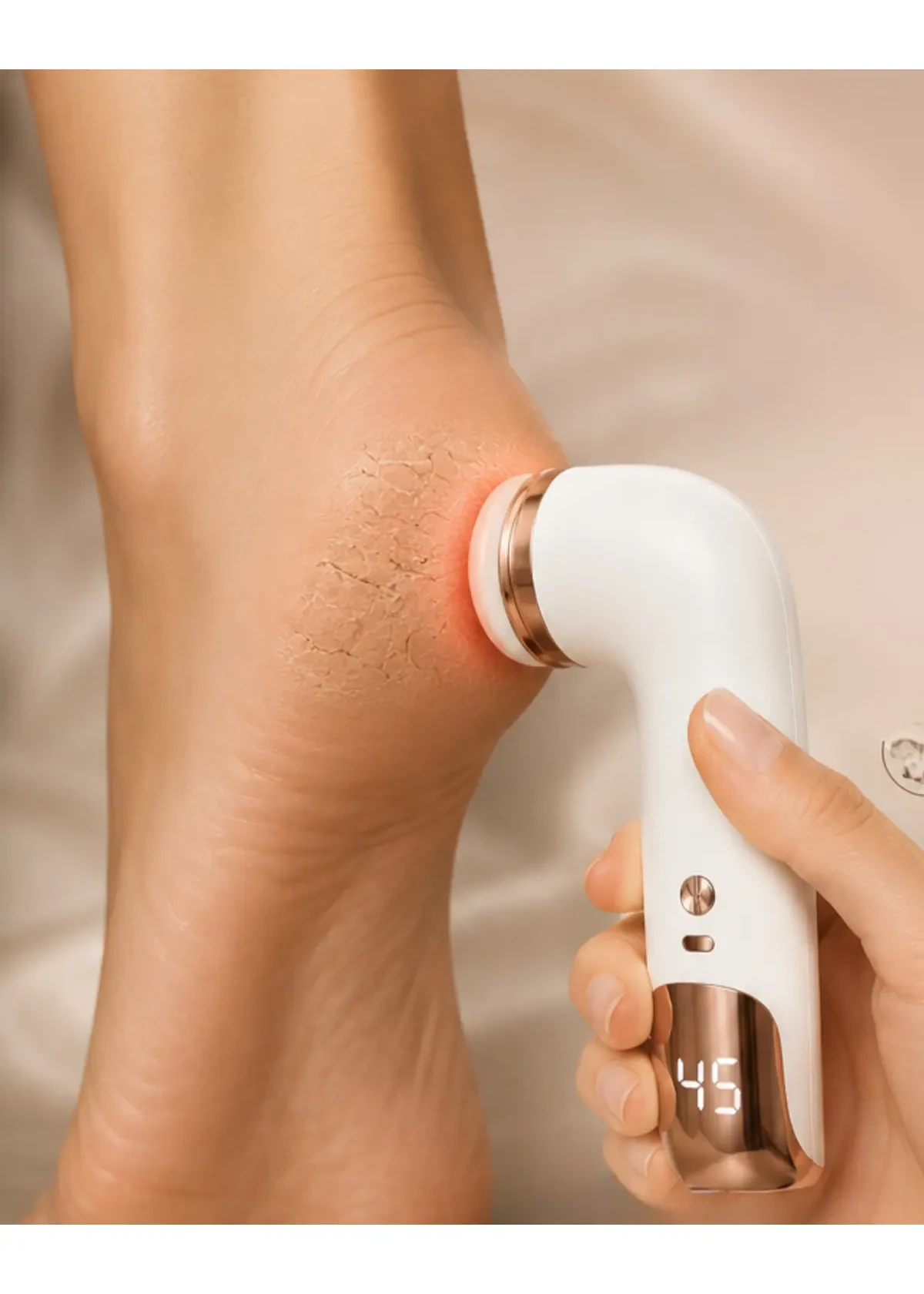 Kablosuz Epilatör Topuk Temizleme ve Cilt Peeling Cihazı 3’ü 1 Arada