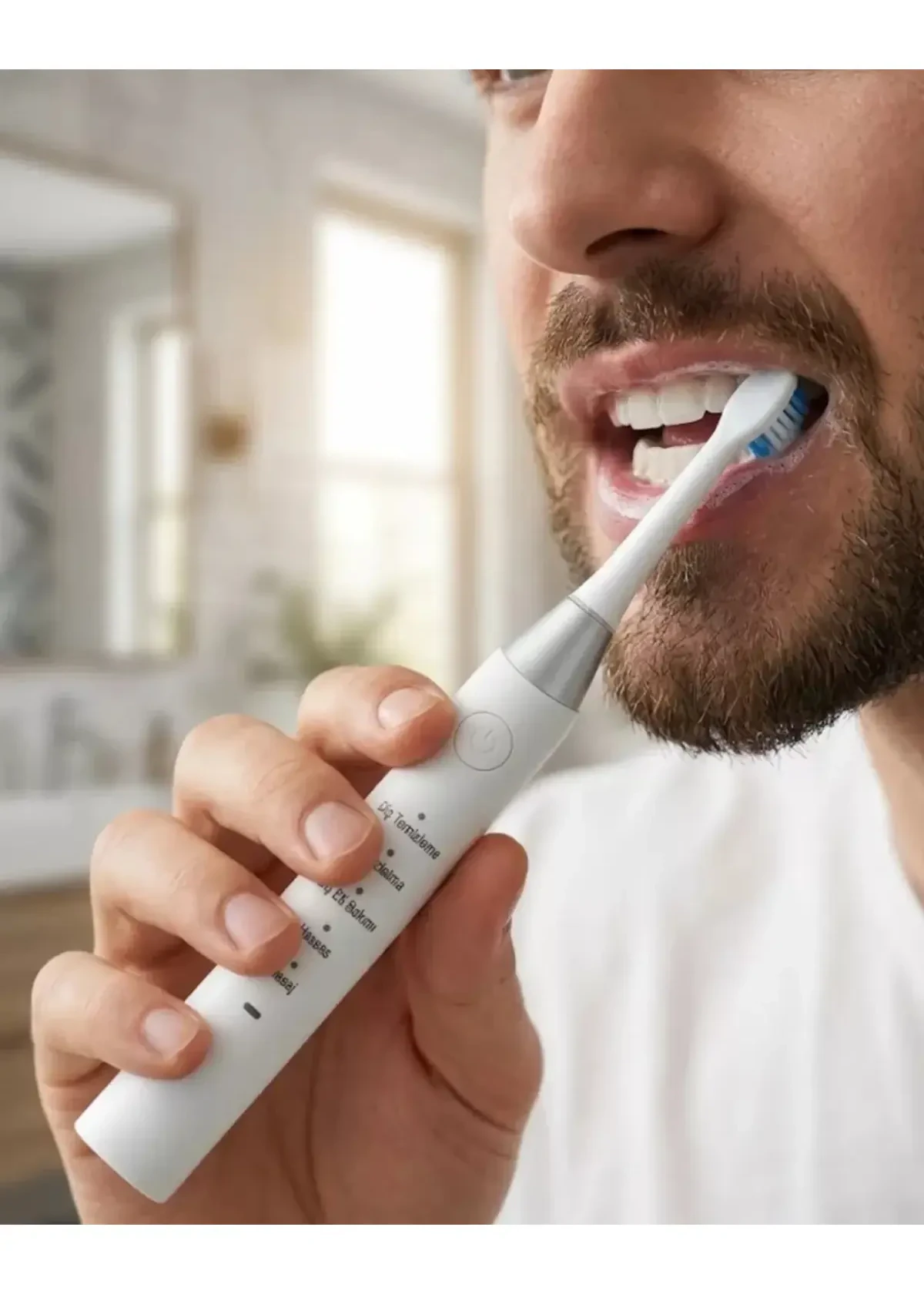 Genel Markalar Sonic Diş Fırçası Derin Temizlik 21000 Titreşim Ve 5 Farklı Mod