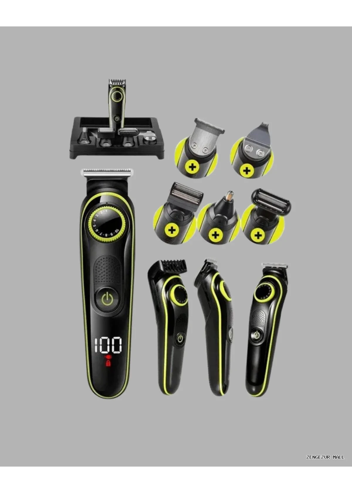 ZNGZRMLL 5 Başlıklı Şarjlı Tıraş Makinesi