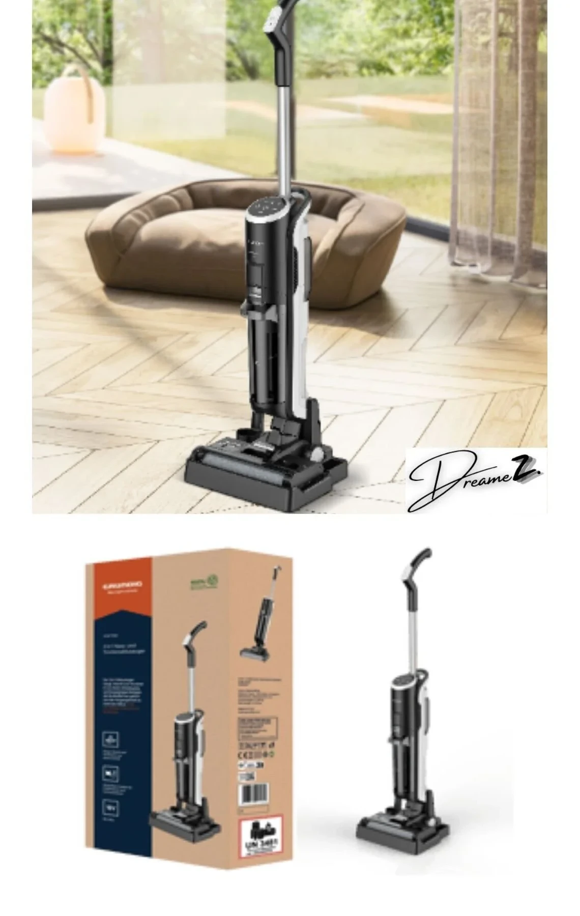 Grundig DRMZ En Güçlü Vaccumix 250 W Islak&Kuru Şarjlı Dik