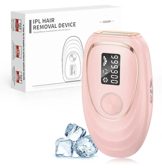 Haarlosy IPL cihazları soğutma fonksiyonlu epilasyon, 999.900 ışık