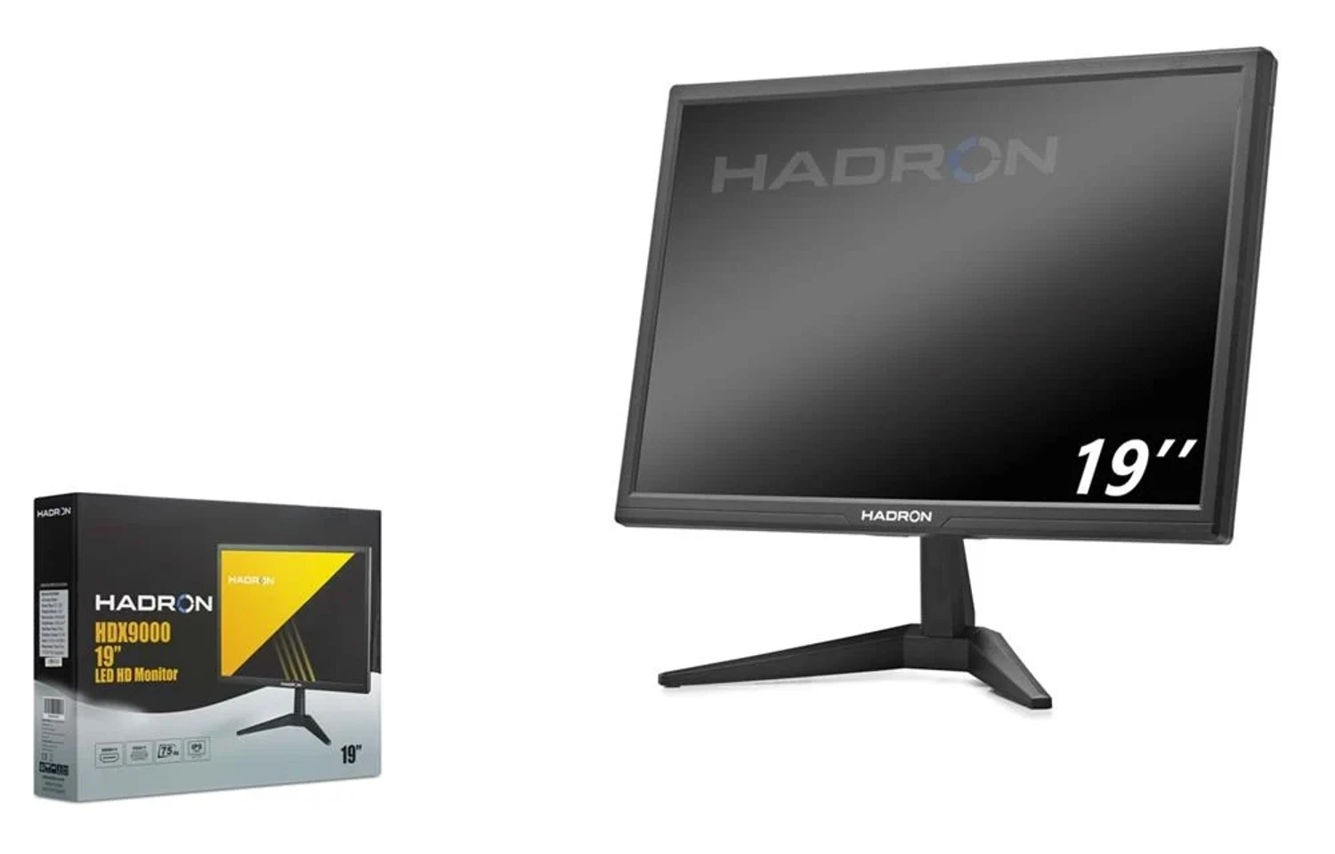 Hadron Hdx9000 19″ Led HD Monitör HDMI + VGA 75HZ 1440X900 Panel