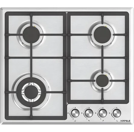 Hafele Contempo Inox Gazlı Ankastre Ocak