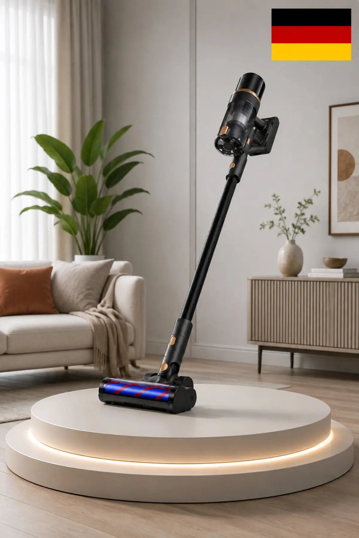 Hauzen C6 Turbo Clean Up Dikey Şarjlı Süpürge