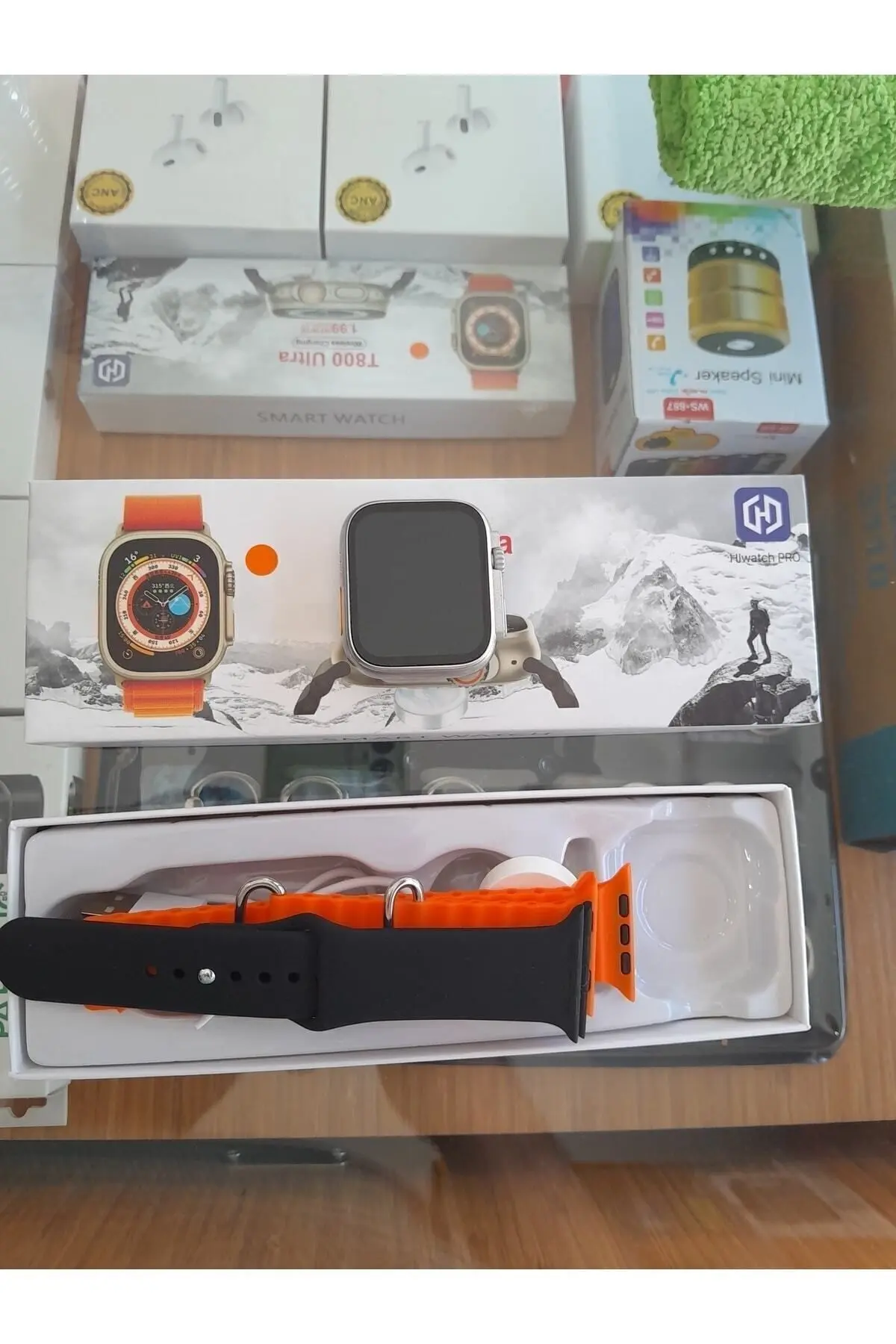 HLWATCH T800 Ultra Akıllı Saat, One Size BGSM-2