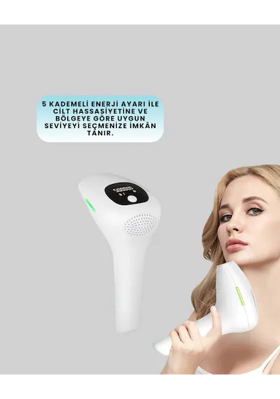 Hmngoxx Ipl Lazer Teknolojili Dijital Ekranlı Epilasyon Cihazı