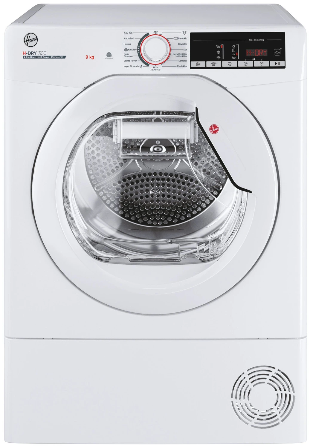 Hoover Hle H9A2TE 17 9 kg Wi Fi Bluetooth Bağlantılı Isı Pompalı Kurutma Makinesi