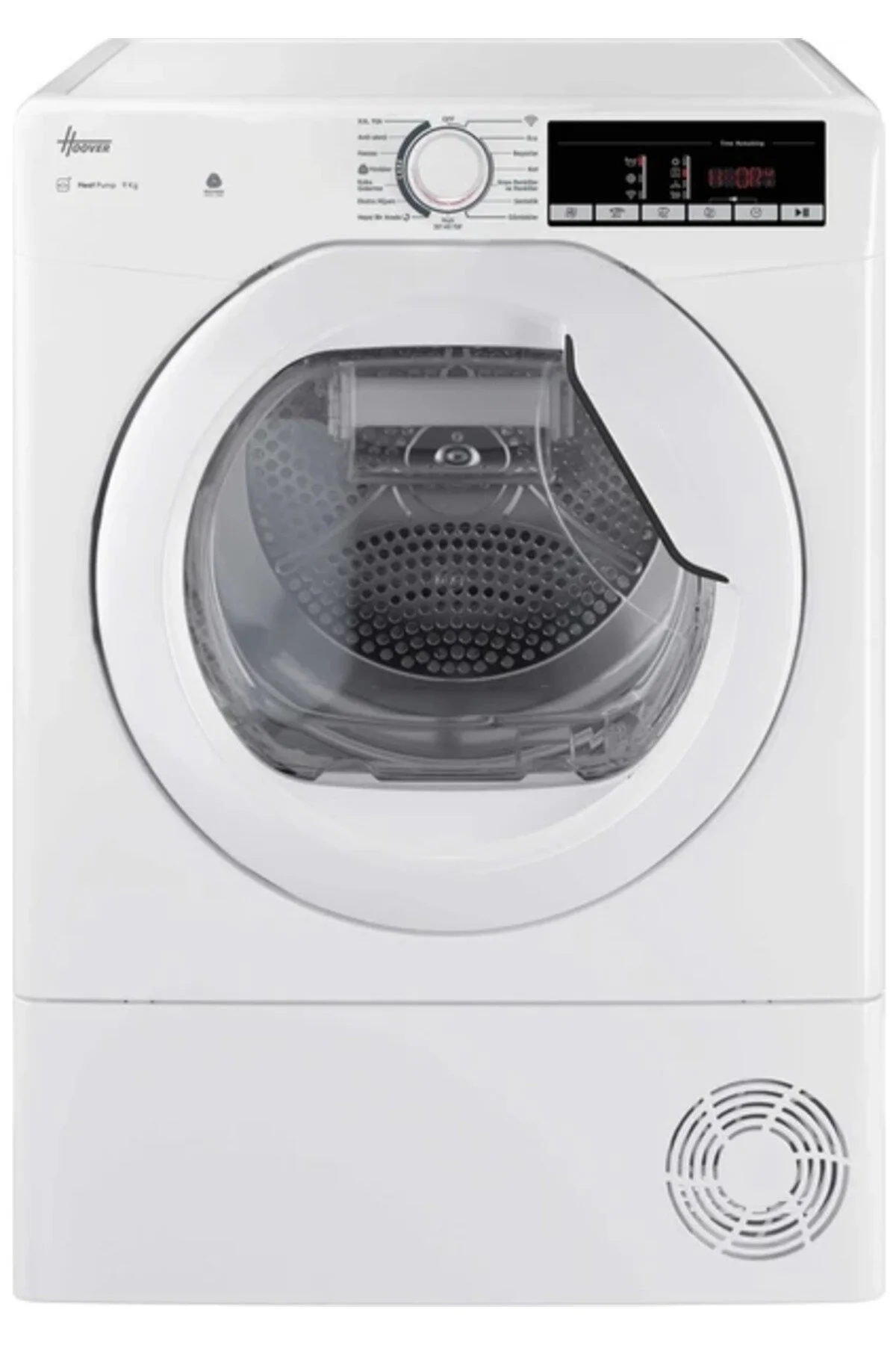 Hoover HRE H9A2TE-17 9 kg Wi-Fi Bağlantılı Isı Pompalı Kurutma Makinesi