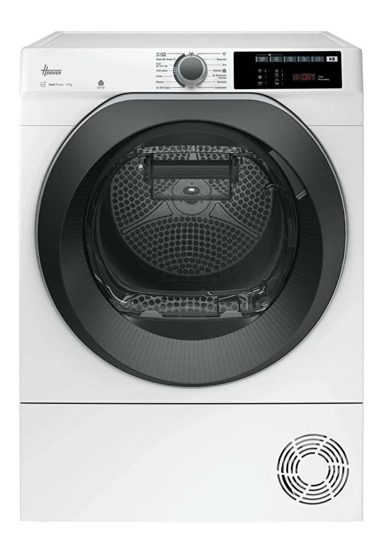 Hoover NDEH11A2TSBEX 17 11 KG Wi Fi Bağlantılı Isı Pompalı Kurutma Makinesi