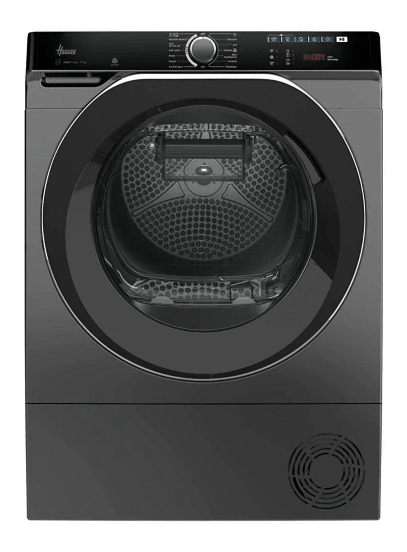 Hoover NDP 9N2TBERS 17 9 kg Wi Fi Bağlantılı Isı Pompalı Kurutma Makinesi