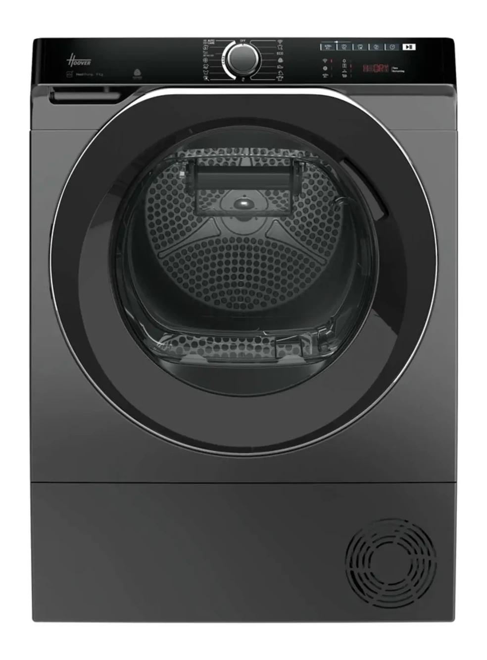 Hoover NDPEH9A3TCBERXSS 9 kg Wi-Fi Bağlantılı Isı Pompalı Kurutma Makinesi