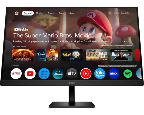 HP OMEN 31,5 inç UHD 144 Hz Akıllı Oyun Monitörü 32x Bilgisayar