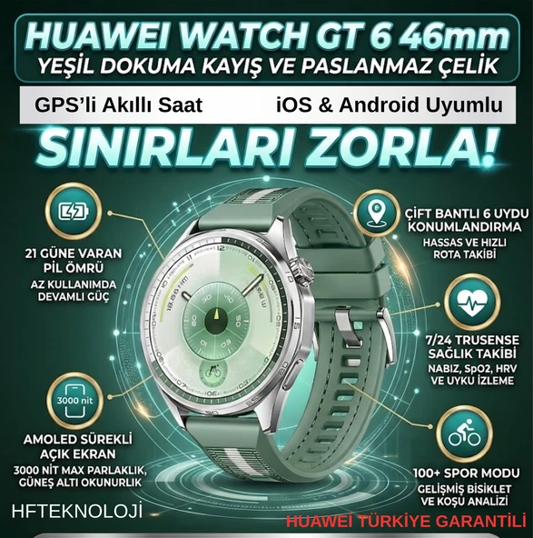 Huawei Watch Gt 6 Akıllı Saat