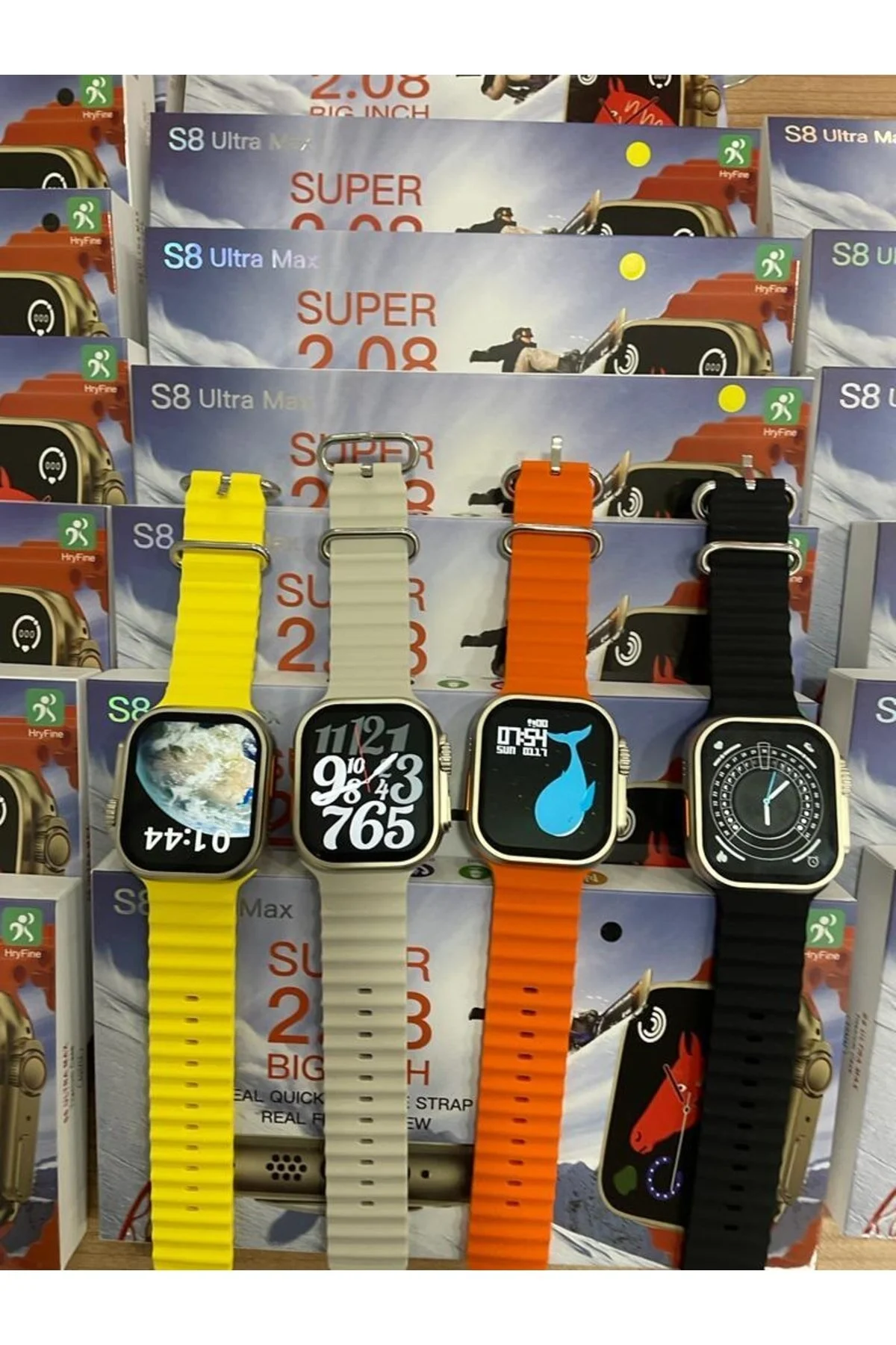 inteknoloji Watch Ultra Plus S8 Ultra Max Pro 49 Mm 2.08 Inc Akıllı Saat