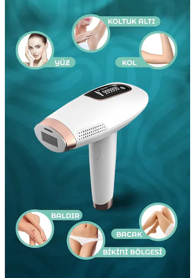 Ipl Buz Lazer Epilasyon 999.999 Atım Otomatik/manuel Dokunmatik Ekran