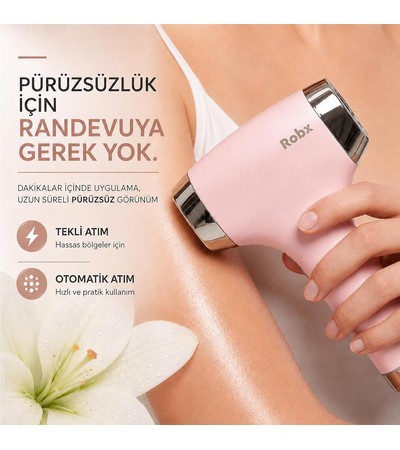 Ipl Epilasyon Cihazı, 3’ü 1 Arada, 9 Kademe Enerji