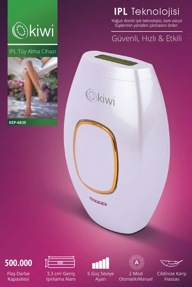 Ipl Lazer Epilasyon Tüy Alma Cihazı Otomatik Yüz,vücut,hassas Bölge