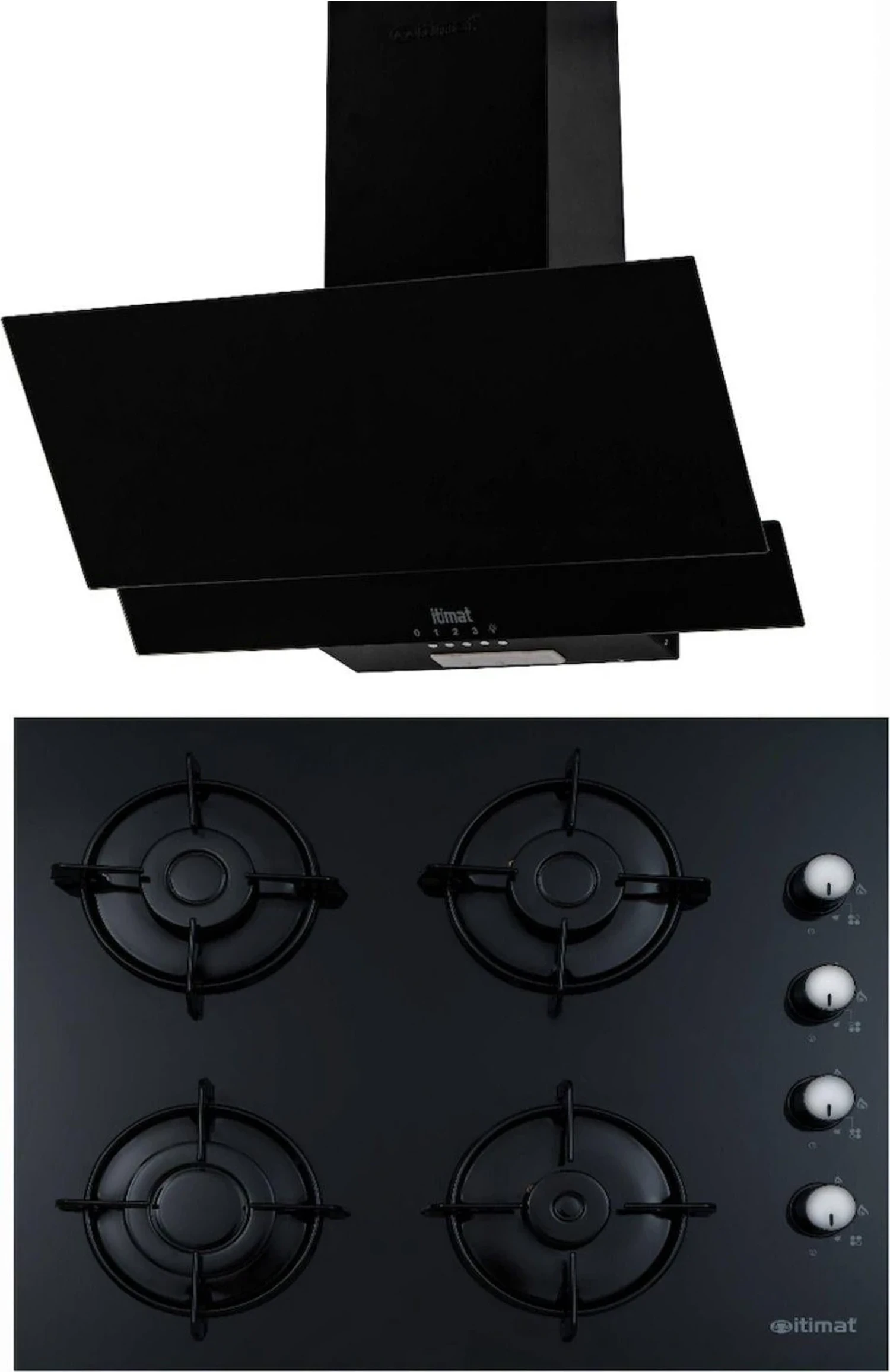 İtimat 2’li Büyü Ankastre Set (Ocak-Davlumbaz) 1531 – Dv7030