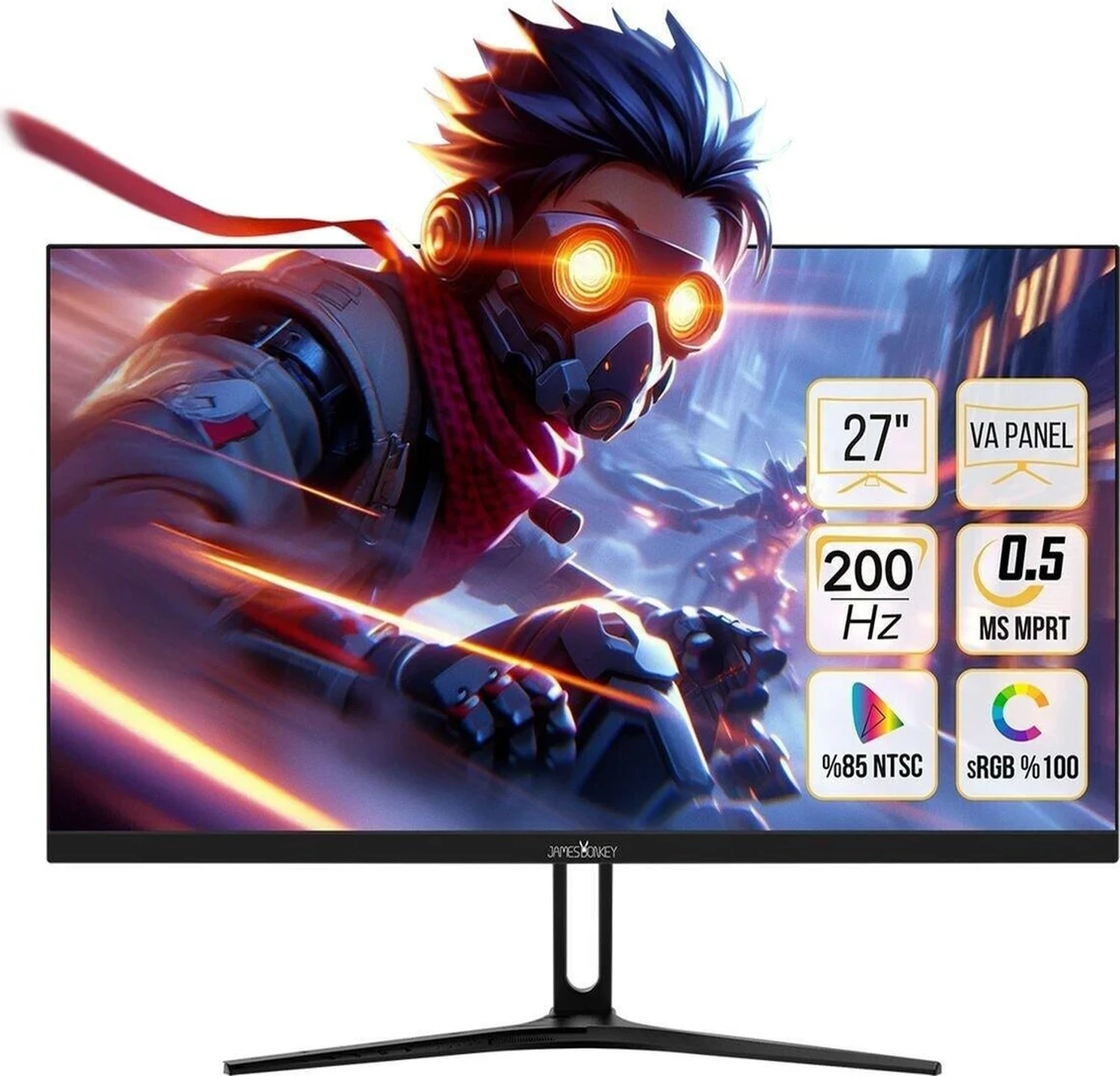 James Donkey Epic E20 27” 200Hz 0.5Ms FHD VA Panel Gaming Monitör
