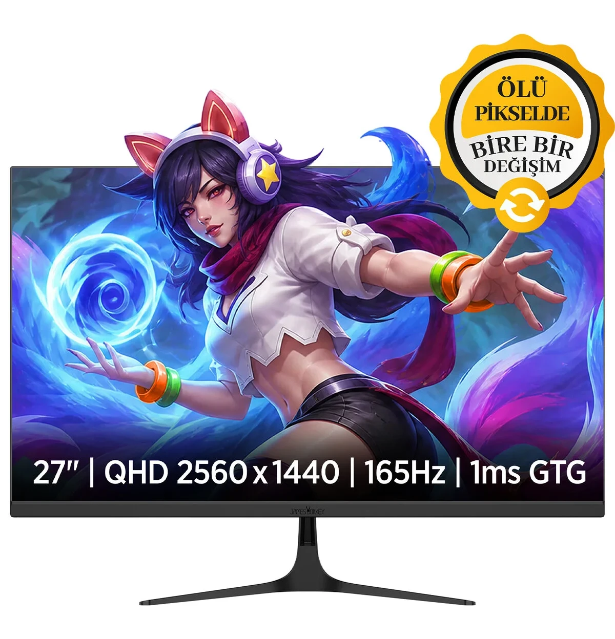 James Donkey Velor Q50 27” 165Hz 1Ms GTG Fast IPS QHD 2K Gaming Monitör