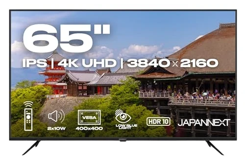 JapanNext Geniş Format Monitör 65″ IPS 4K UHD (3840×2160)