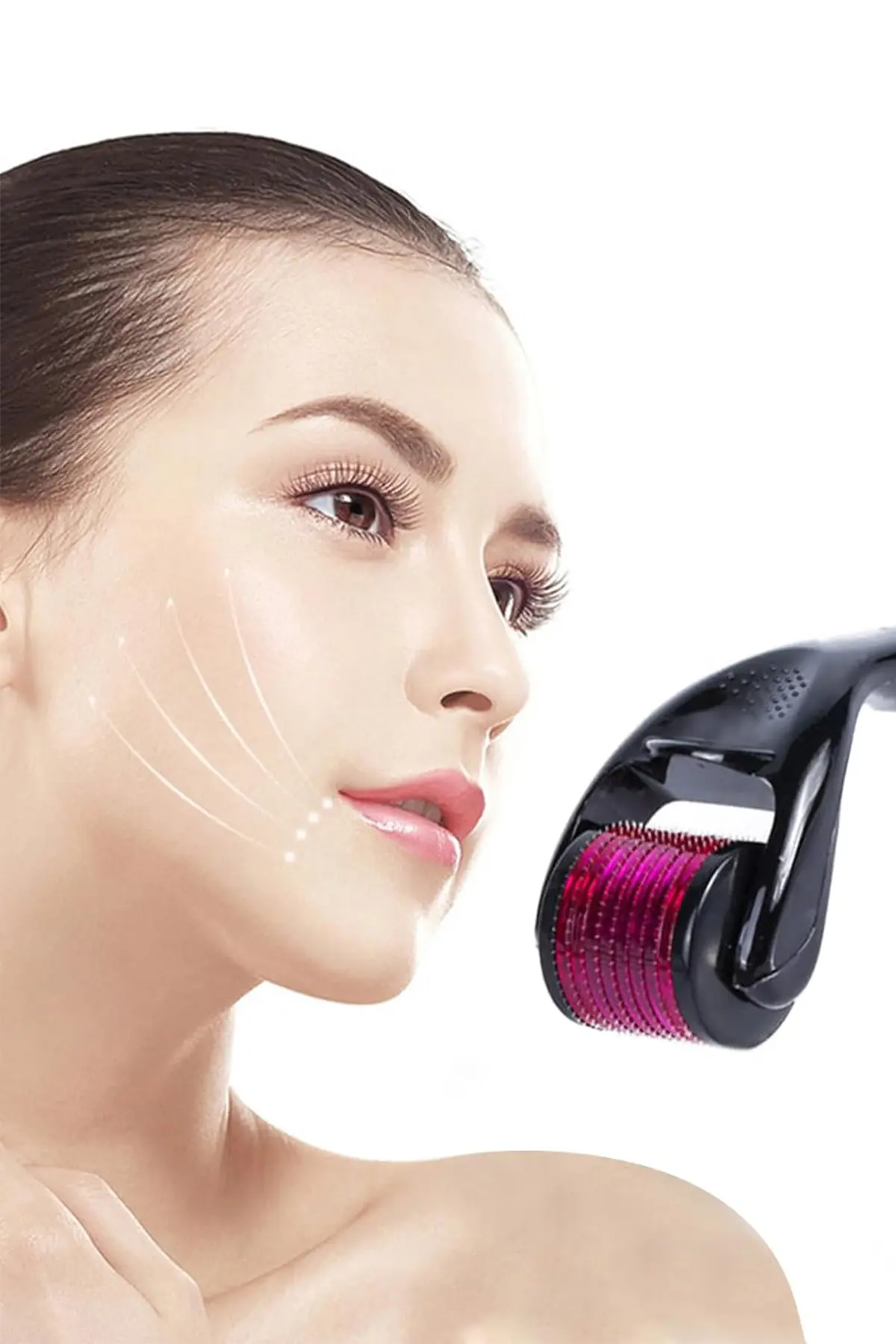 KAİZEN 540 İğneli 0,50-0,99mm Derma Dermapen Kozmetik Saç Sakal Çıkartan Cihaz Dermaroller