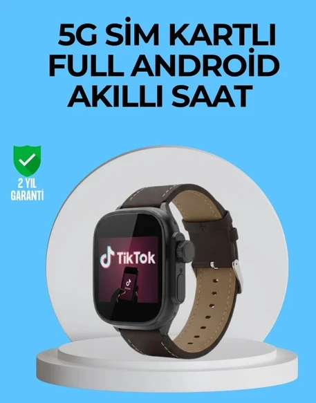 Kamera Özellikli Akıllı Saat Play Store Destekli