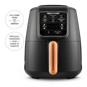 Karaca Air Pro Cook Xl 2 In 1 Konuşan Airfryer Cooper 4 Kişilik