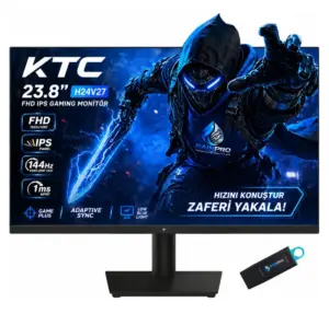 KTC 23.8” H24V27 Gaming Monitör FHD IPS 144Hz 1ms – Oyuncu Monitörü