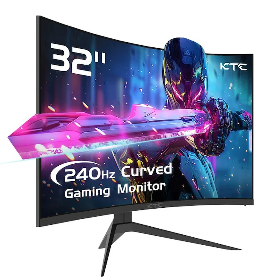 KTC H32S17F 32″ 3 ms Full HD Curved 240 Hz Oyuncu Monitörü