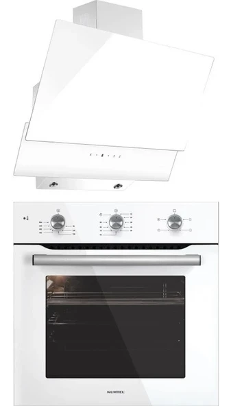 Kumtel 2’Li Camlı Ankastre Set (A6-SF2 + DA6-835)