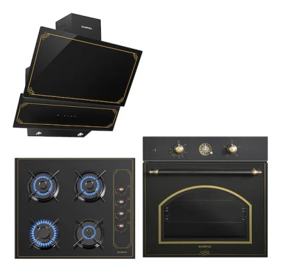 Kumtel B66-Sf2(At)(4Pro) – Ko-410 Bf – Dp6-Rbl Rustik Ankastre Set