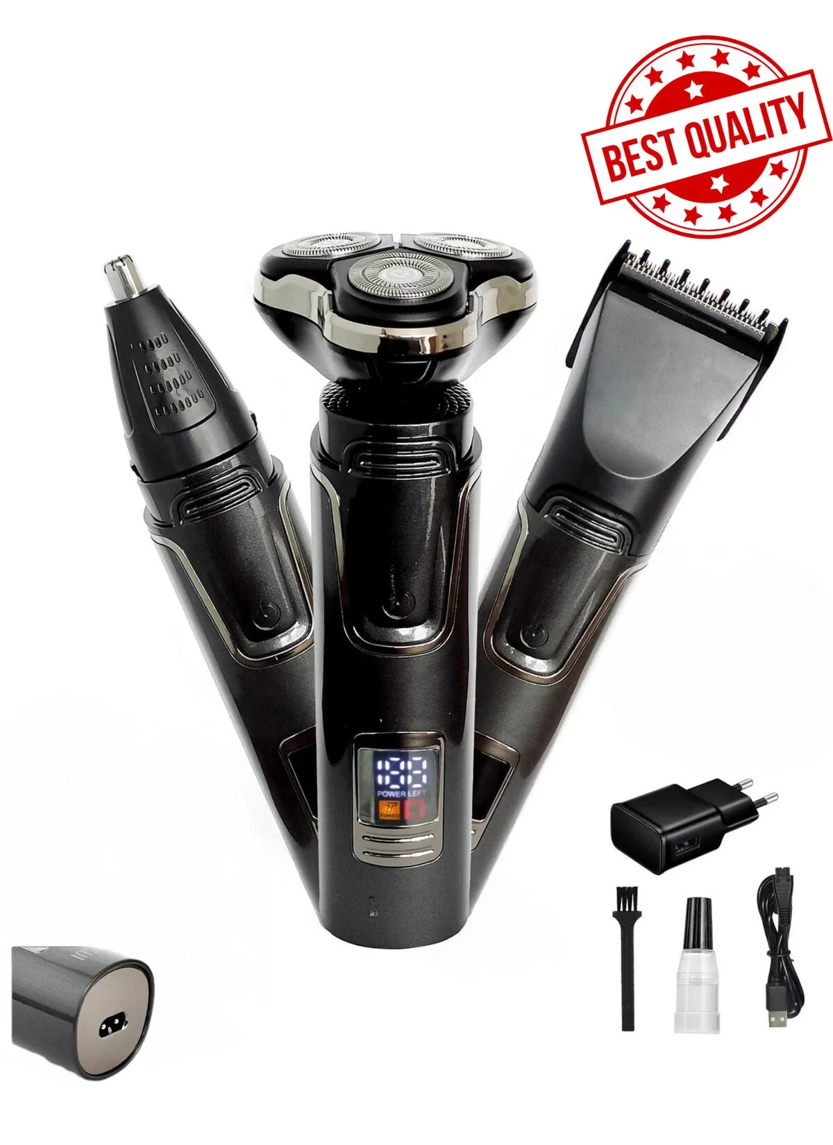Laraheiser Premium 2 Yıl Hk 3600 Digital Göstergeli 3 Başlıklı Tıraş