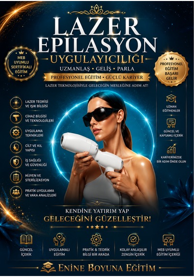 Lazer Epilasyon Uygulayıcılığı Eğitim Kitabı
