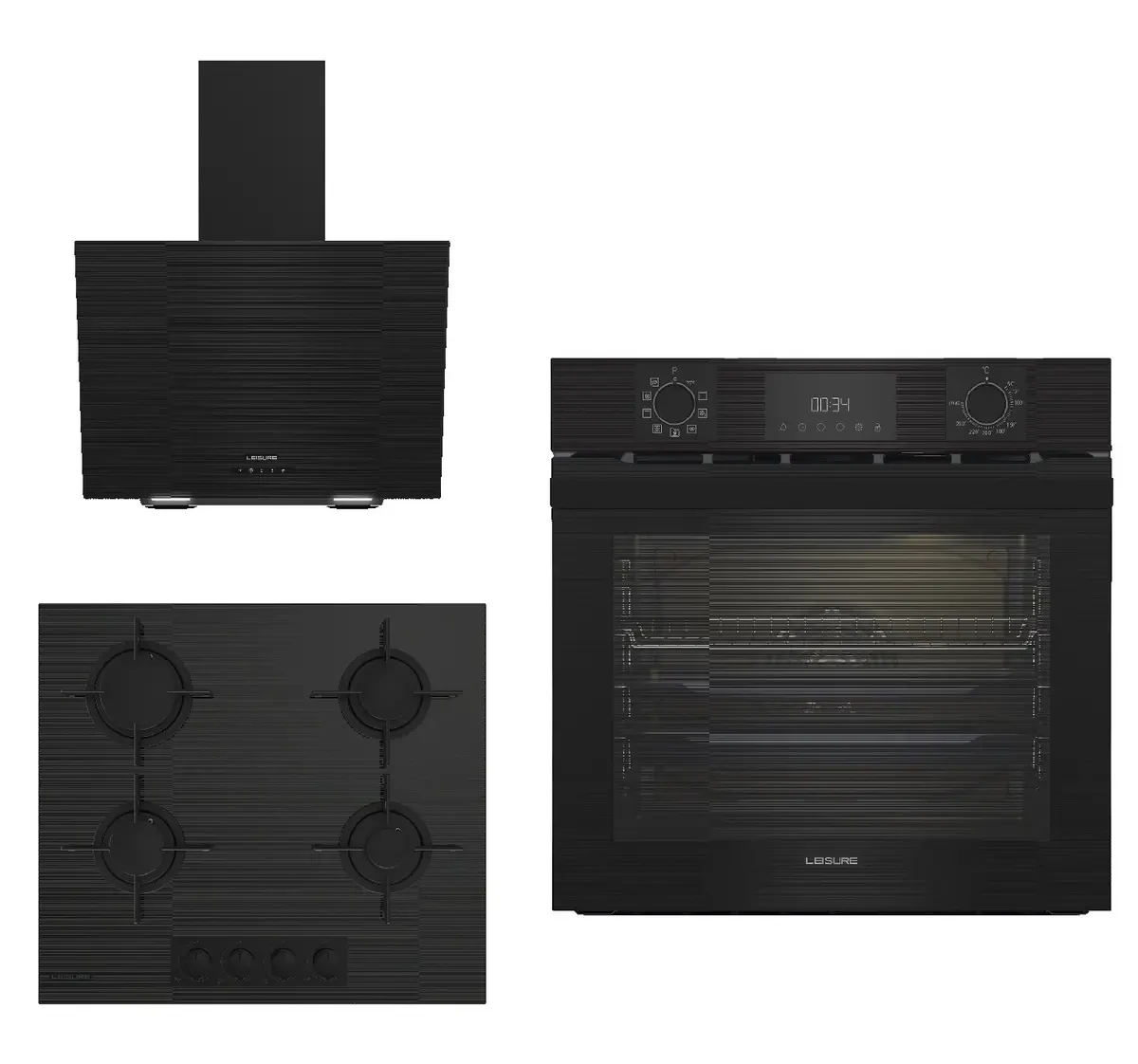 leisure 3 lü Ankastre Set 516 ( PFL 9944 S – POLC 601 S – PDLY 606-S )