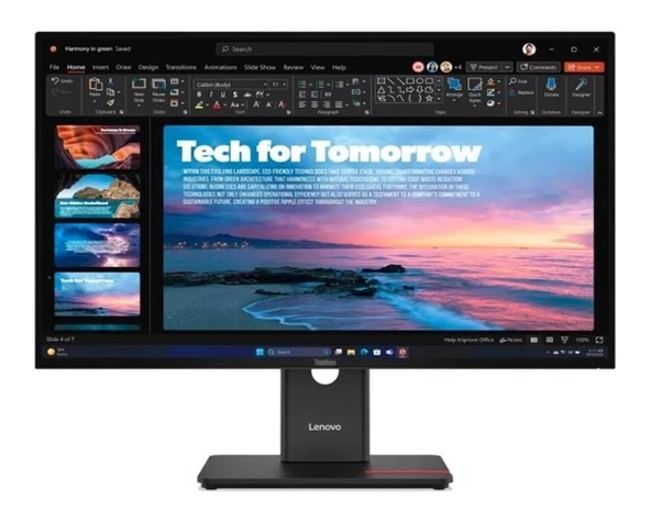 Lenovo 27″ IPS T27QD-40 64AAGAT2TK 4MS 120HZ Hdmı-DP Typec Kurumsal Monitör