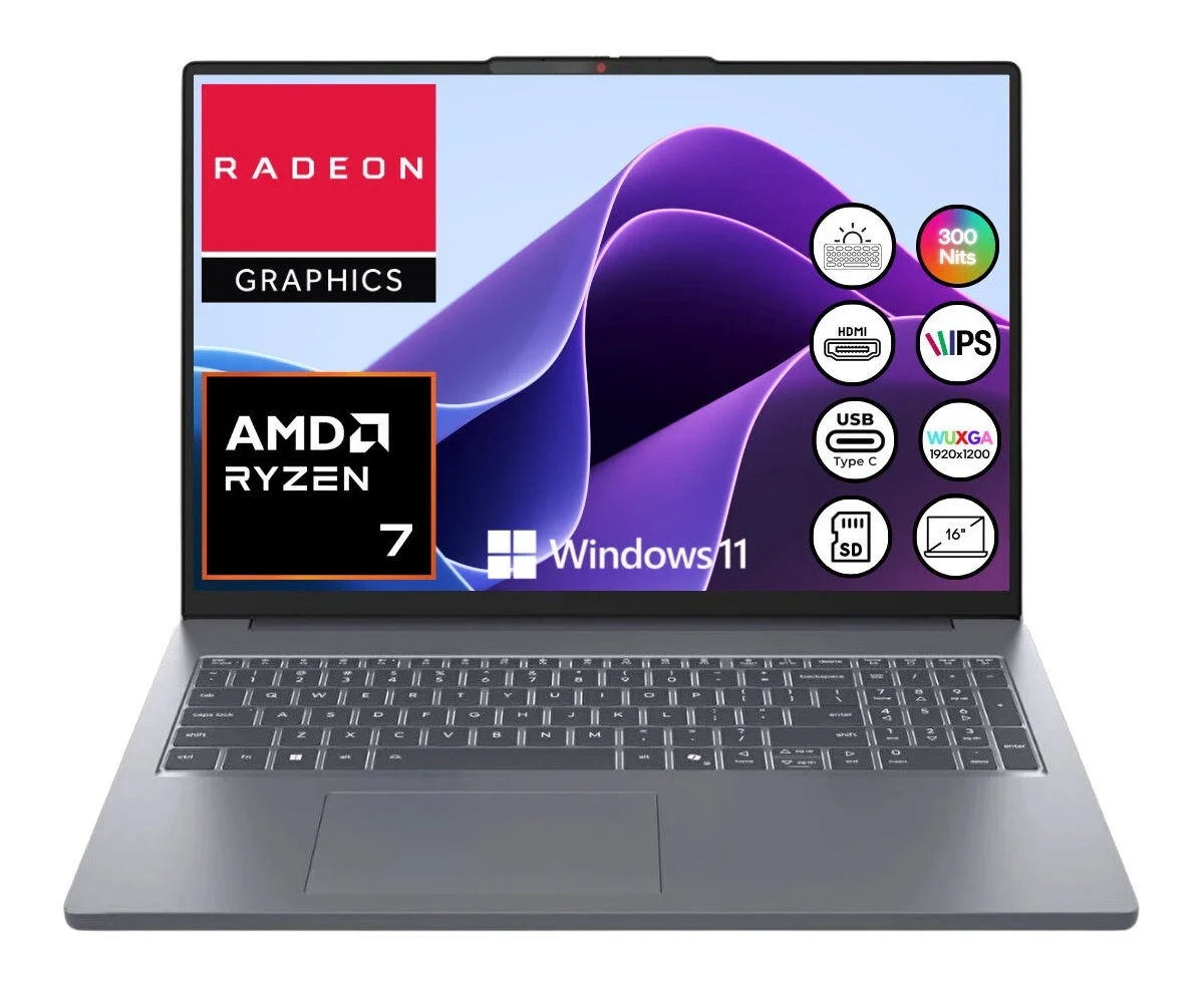 LENOVO Ideapad Slim 3 16ARP10 Ryzen 7 170 RAM SSD 16