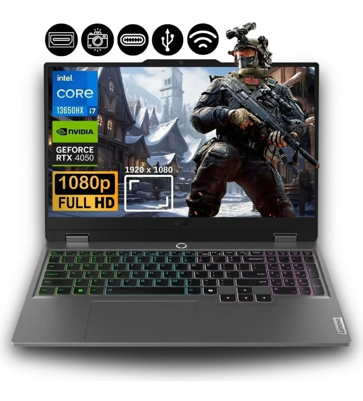 Lenovo LOQ 15IRX9 i7-13650HX RTX4050 15.6