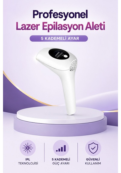 Lexroo Ipl Lazer Epilasyon Aleti 5 Kademeli Güç Ayarlı Diğer