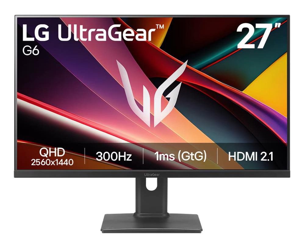 LG 27″ Ultragear 27G64NA-B 1Ms 300Hz QHD IPS Gaming Monitor