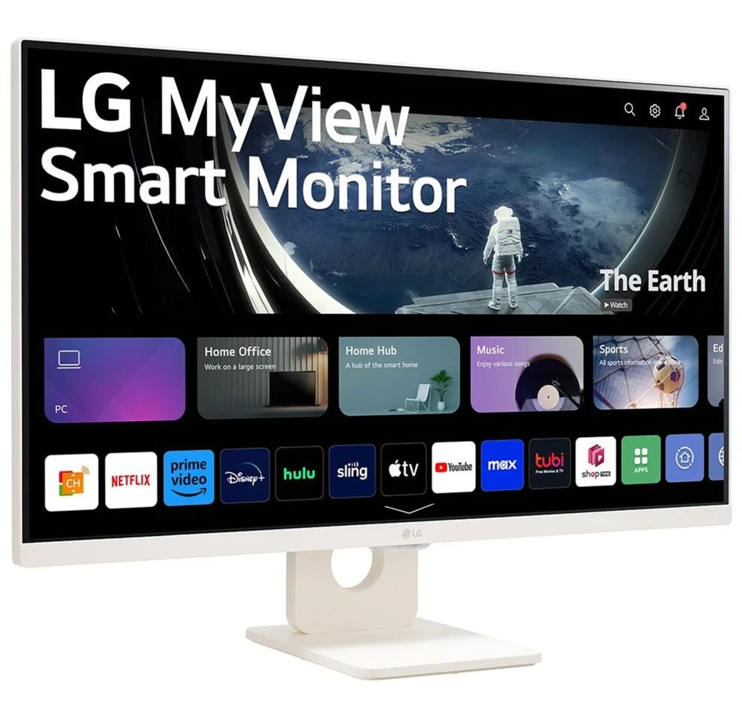 LG MyView 27SR50F-W 27″ 5 ms Full HD IPS 60 Hz Monitör