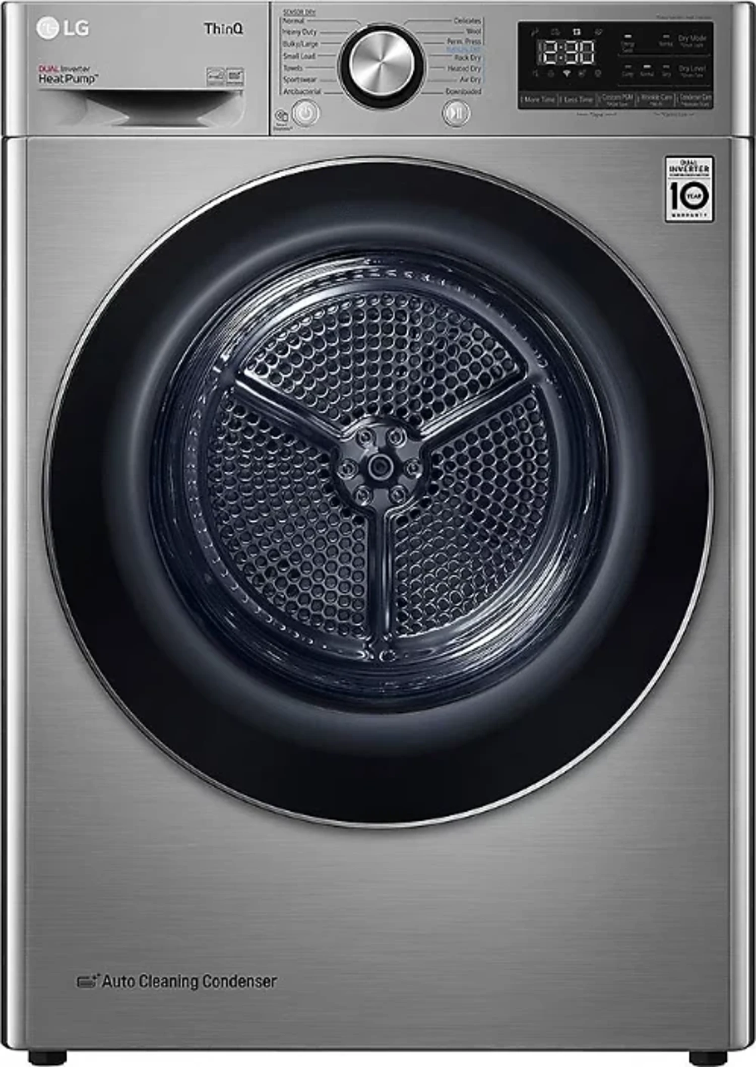 LG RH10V9PV2W.BPTPLTK 10 kg Kurutma Makinesi Platin