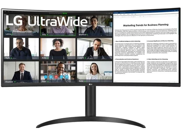 LG Ultra Geniş Monitör 34″ Kavisli