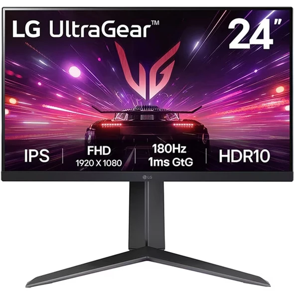 LG UltraGear FHD 180 Hz, IPS Panel Oyun Monitörü 24″ – 24GS65FB