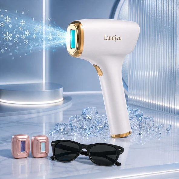 Lumiva LV002 Buz Soğutmalı IPL Lazer Epilasyon Cihazı