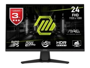 Mag 244F 23.8 inç 200Hz 0.5ms Full HD FreeSync Premium Rapid IPS Monitör