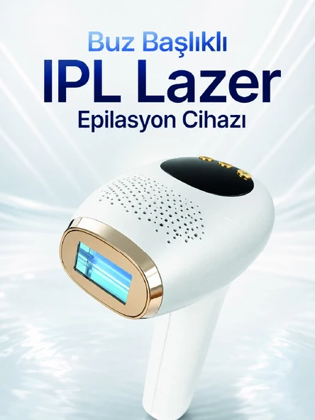 Mey İthalat® Buz Başlıklı IPL Lazer Epilasyon Cihazı