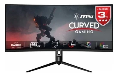 MSI 34″ Optix MAG342CQR 3440×1440 (Uwqhd) Curve 1500R VA 144HZ 1MS Monitör
