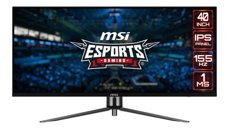 MSI 40” MAG 401QR 1Ms(Mprt) 155Hz Uwqhd IPS Gaming Monitör