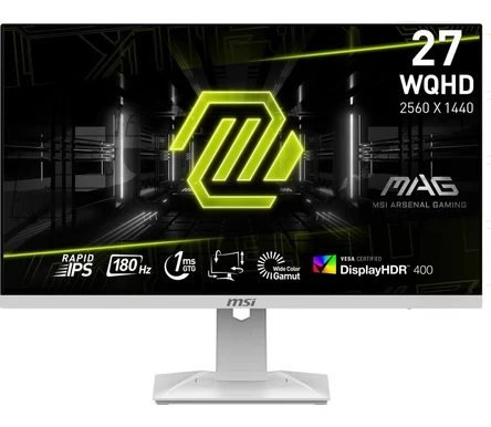 MSI MAG 274QRFW 27″ 1 ms 2K Pivot IPS 180 Hz Oyuncu Monitörü